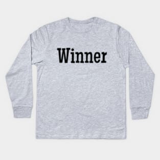 Winner Kids Long Sleeve T-Shirt